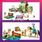 Preview: LEGO® Friends Pferd und Fohlen mit Pferdeanhänger 279 Teile 42695