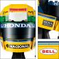 Preview: LEGO® Editions Formel 1 Ayrton Senna Helm 931 Teile 43024