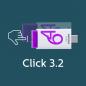 Preview: Philips USB Stick 64GB Speicherstick Click Series weiß pink Typ C USB 3.2 Gen 1