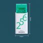 Preview: Philips USB Stick 256GB Speicherstick Click Series weiß grün Typ C USB 3.2 Gen 1