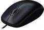 Preview: Logitech Maus M100 optisch mit Kabel 3 Tasten 1000 dpi schwarz 910-006652