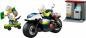 Preview: LEGO® City Verfolgungsjagd mit dem Polizeimotorrad 65 Teile 60455