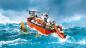 Preview: LEGO® City Exploration Rettungsboot der Küstenwache mit Hubschrauber 742 Teile 60504