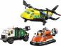 Preview: LEGO® City Fahrzeuge Kombinationsset mit Flugzeug, Wartungsfahrzeug, Luftkissenboot 990 Teile 60505