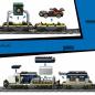 Preview: LEGO® City Eisenbahn Überfall auf den Polizeizug 1313 Teile 60508