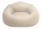 Preview: Intex Sessel Beanless Bag beige aufblasbar 137 x 127 x 74cm 66505NP
