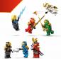Preview: LEGO® NINJAGO 15-jähriges Jubiläum Ninja-Charaktere zum Ausstellen 447 Teile 71866