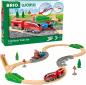 Preview: Brio World Eisenbahn Set Zugset mit Rückziehmotor 28 Teile 36102