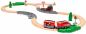 Preview: Brio World Eisenbahn Set Zugset mit Rückziehmotor 28 Teile 36102