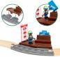 Preview: Brio World Eisenbahn Set Zugset mit Rückziehmotor 28 Teile 36102