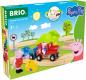 Preview: Brio World Eisenbahn Set Peppa Pig Train Set 36123