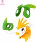 Preview: Brio Flora Spielfigur Dandelion im Blatt-Outfit 2 Teile inkl. 1 Flora Figur 36212