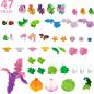 Preview: Brio Flora Spielfigur Blumenstadt Deluxe Set 47 Teile inkl. 5 Flora Figuren, 3 Minifiguren 36242