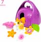 Preview: Brio Flora Spielfigur Blumenhaus zum Mitnehmen 7 Teile inkl. 1 Flora Figur 36250