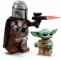 Preview: LEGO® Star Wars™ Der Mandalorianer und Grogu auf ihrem Speeder Bike™ 58 Teile 75436