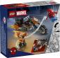 Preview: LEGO® Marvel Super Heroes™ Spider-Man vs. Ghost Rider auf seinem Motorrad 72 Teile 76335