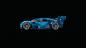 Preview: LEGO® Speed Champions Bugatti Vision GT Hypersportwagen 284 Teile 77253