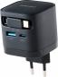 Preview: Intenso Ladegerät Power Adapter 65 Watt W65ACIC GaN 1x USB-A + 2x USB-C für 3 Geräte schwarz