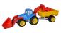 Preview: Simba Outdoor Spielzeug Sand & Strand Traktor mit Anhänger 107134505