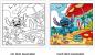 Preview: Ravensburger Buch Kreativität Cozy Coloring Disney Animals 48129