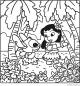 Preview: Ravensburger Buch Kreativität Cozy Coloring Disney Lilo & Stitch 48132