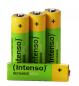 Preview: 4 Intenso Akku AA 2100mAh Energy Eco Nickel-Metall-Hydrid im 4er Blister