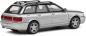 Preview: Solido Modellauto Maßstab 1:43 Audi Avant RS 2 polar silber 1995 S4310104
