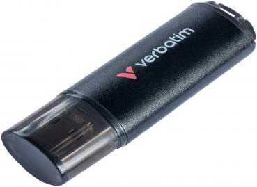 Verbatim USB Stick 128GB Speicherstick V200 Metal schwarz USB 3.2 Gen 1