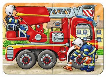 2, 4, 6, 8 Teile Ravensburger Kinder Puzzle my first puzzles Bei der Arbeit 06954