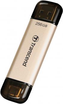 Transcend USB Stick 256GB Speicherstick JetFlash 930 TLC USB 3.2 USB-A / USB-C
