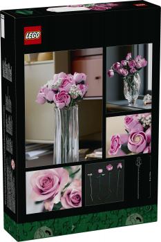 Preview: LEGO® Botanicals Rosa Rosenstrauß 789 Teile 10374