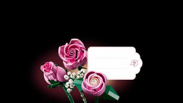 LEGO® Botanicals Rosa Rosenstrauß 789 Teile 10374
