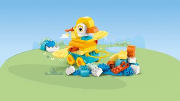 LEGO® DUPLO® Tiere auf Rädern 3-in-1-Set 58 Teile 10448
