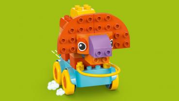 LEGO® DUPLO® Dinos auf Rädern 3-in-1-Set 108 Teile 10451