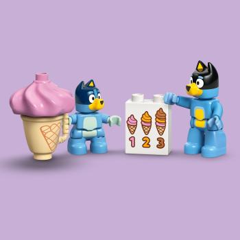 LEGO® DUPLO® Bluey Ausflug zur Eisdiele mit Bluey 22 Teile 10458