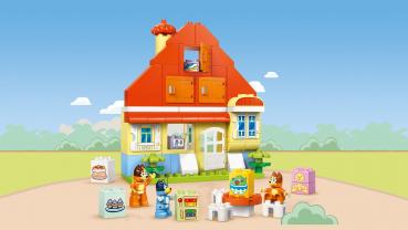LEGO® DUPLO® Bluey Blueys Familienhaus mit Memory-Spiel 83 Teile 10459