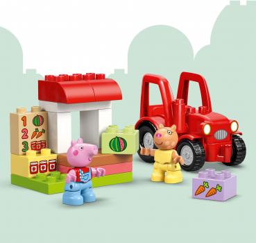 LEGO® DUPLO® Traktor und Marktstand 18 Teile 10468
