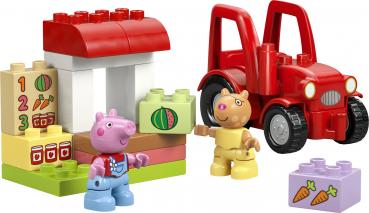 Preview: LEGO® DUPLO® Traktor und Marktstand 18 Teile 10468