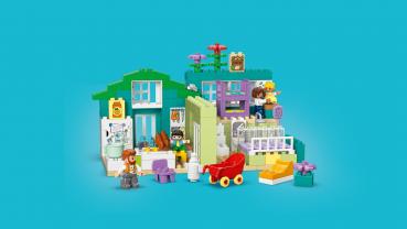 LEGO® DUPLO® Modernes Familienhaus mit Figuren - 3-in-1-Set 166 Teile 10470