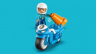 LEGO® DUPLO® Blaues Polizeimotorrad 11 Teile 10471