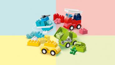 Preview: LEGO® DUPLO® Kreative Fahrzeuge 42 Teile 10474