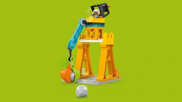 LEGO® DUPLO® Baustelle mit Baufahrzeugen - 3-in-1-Set 84 Teile 10476