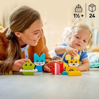 LEGO® DUPLO® 3-in-1 Kreative Tiere 24 Teile 10477