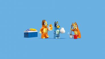 LEGO® Bluey Blueys Strandausflug 133 Teile 11202