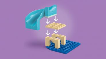 LEGO® Gabby's Dollhouse Meerjungfrau Gabbys Aquarium Abenteuer 103 Teile 11204