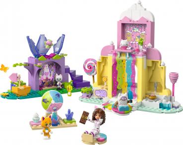 LEGO® Gabby's Dollhouse Zuckerguss-Gebirge und Kätzchen-Garten 263 Teile 11205