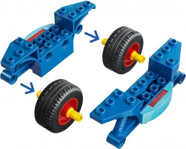 LEGO® Spidey und Seine Super-Freunde Spidey auf Motorrad vs. Rhino 61 Teile 11206