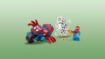 LEGO® Spidey und Seine Super-Freunde Spidey auf Motorrad vs. Rhino 61 Teile 11206