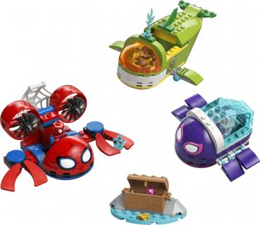Preview: LEGO® Spidey und Seine Super-Freunde Spidey Unterwasserfahrzeuge 154 Teile 11207