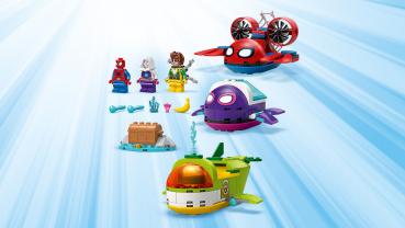 LEGO® Spidey und Seine Super-Freunde Spidey Unterwasserfahrzeuge 154 Teile 11207